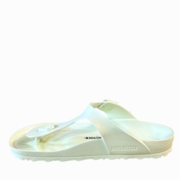 Birkenstock Gizeh Essentials EVA Womens Green Thong Sandals Size 9 Adjustable - Picture 4 of 9